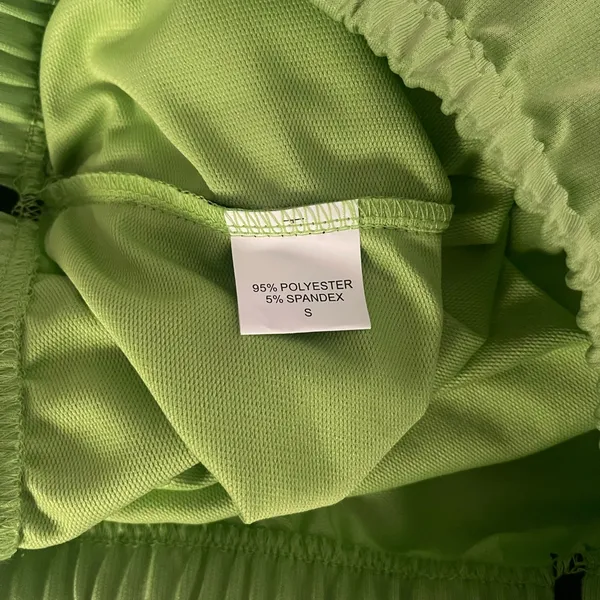 Neon Green Athletic Shorts - Image 3