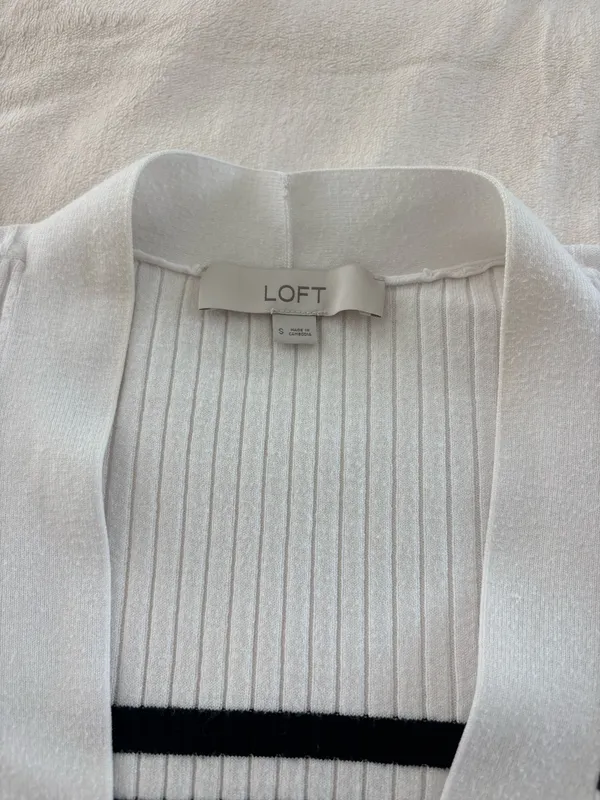 Loft Striped Cardigan - Image 2
