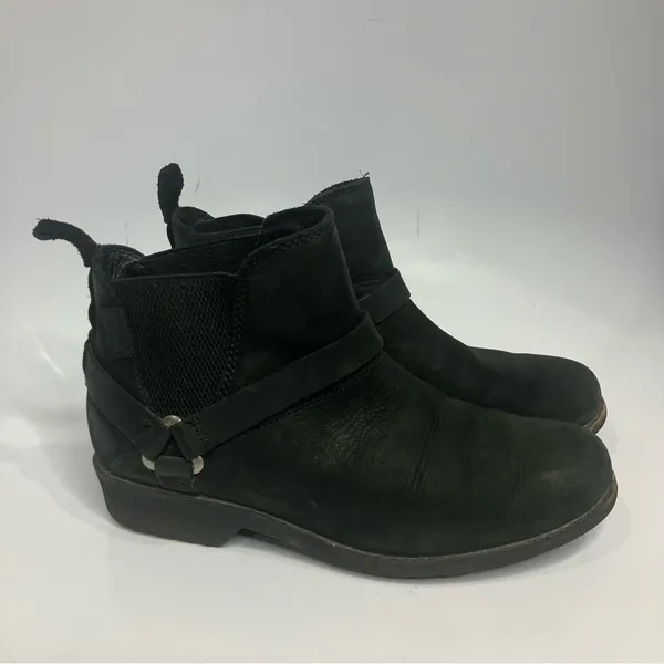 Teva De‎ La Vina dos leather ankle boots black size 6.5 - Image 2