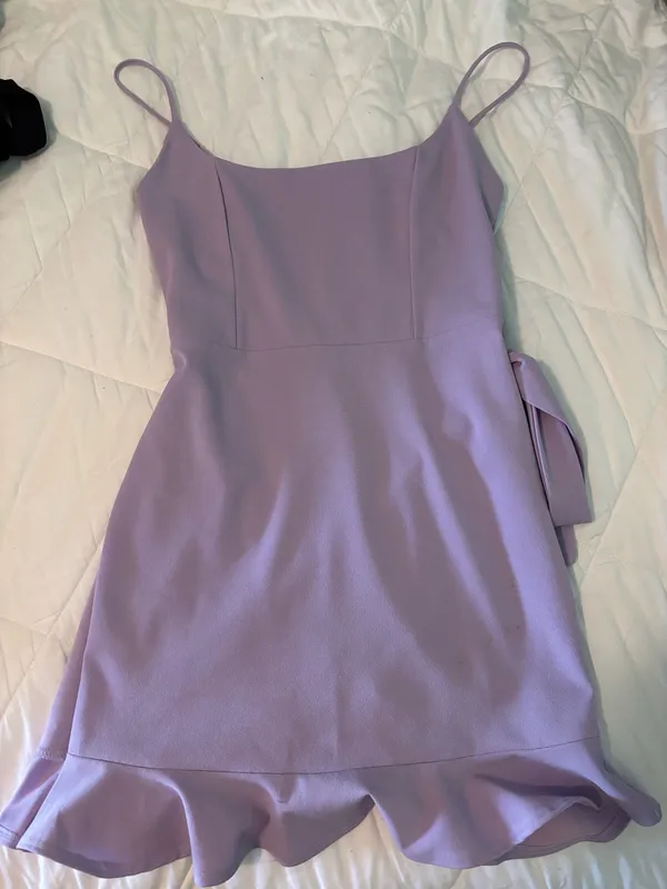 Small Lucy In The Sky Women's Capri Ruffle Tie Dress - Image 3