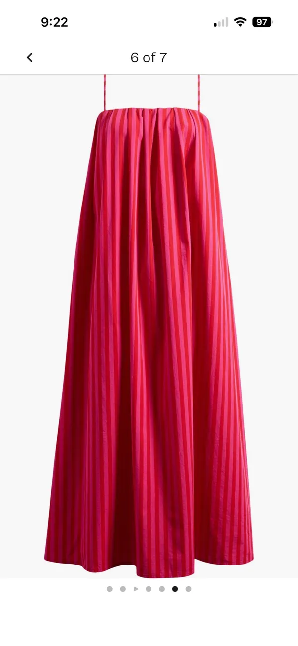 Madewell Marsha Stripe Cotton Midi Sundress - Image 5