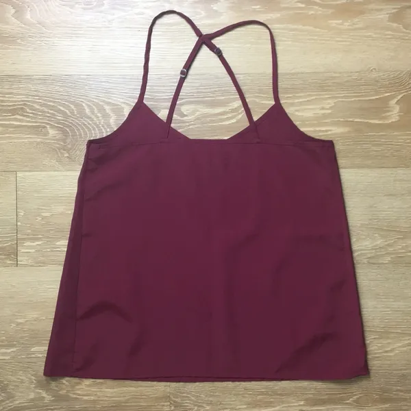 🔥 MAROON HOLLISTER BASIC CAMI TANK - Image 4