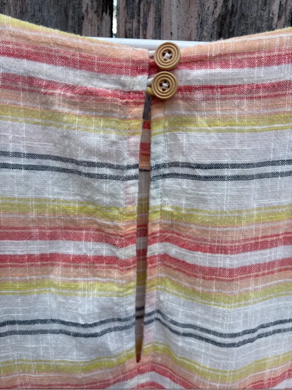 Like New Free People Summer Nights Dress / Top Multi Stripe Oversized Medium - Image 10