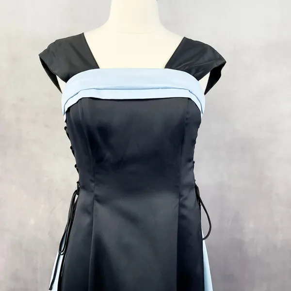 Vtg Urban Girl Nites Gown Dress Womens 7/8 Lace Up‎ Y2K Regency Prom Fairy Tale - Image 3