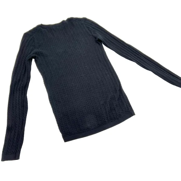 Tommy Hilfiger Round Neck Pullover Knit Top Blouse Sweater Shirt Long Sleeve Winter Casual Top T-shirt - Image 4
