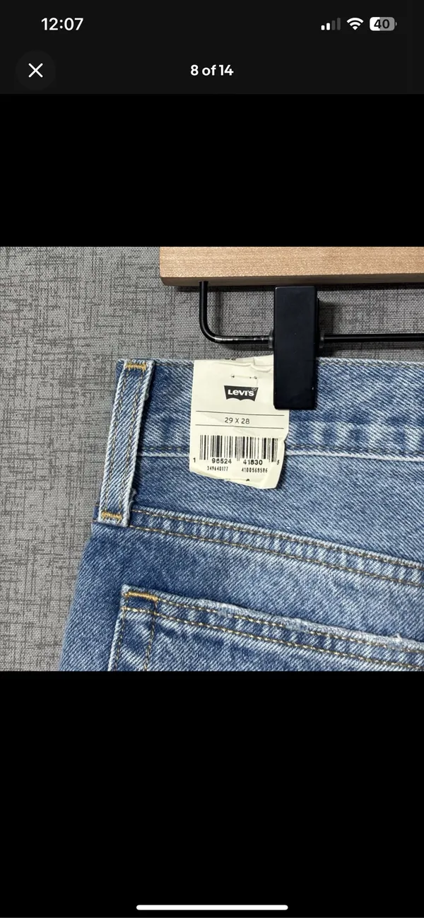 Levis Wedgie Straight Jeans Womens - Image 7