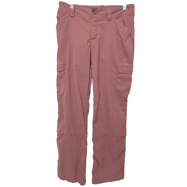 Duluth Trading‎ Womens Dry on the Fly Cargo Hiking Pants Convertible Mauve 6x29 - Image 2