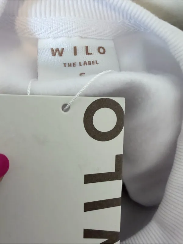 Wilo the Label wellness oversized Crewneck women's size small NWT - Image 5