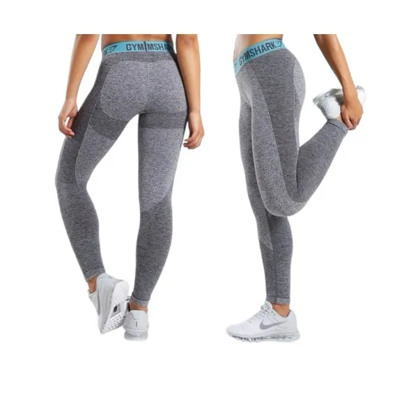 Gymshark Flex Leggings Turquoise🌵🦎 - Image 2
