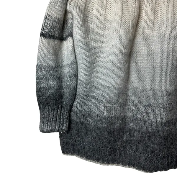 Anthropologie Mock Neck Sweater Oversized Cabin Western Boho Chic Winter - Image 4