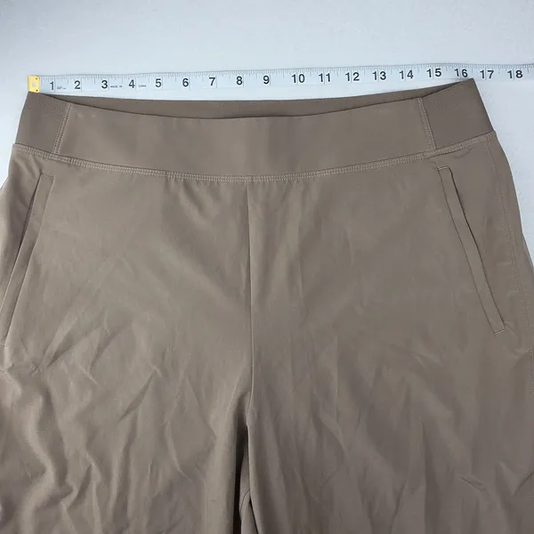 Athleta Brooklyn Heights Ankle Pants Taupe Brown Jogger 533443-07 Size 12 - Image 8