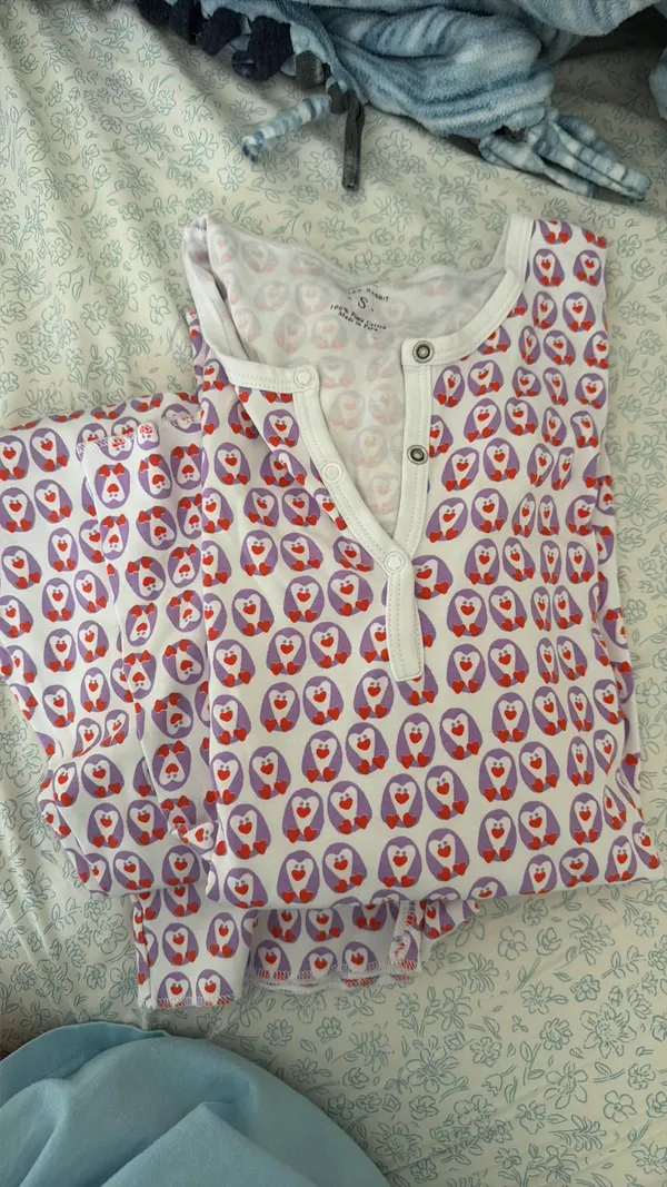 RARE Roller Rabbit Love Bird PJ Set - Image 2