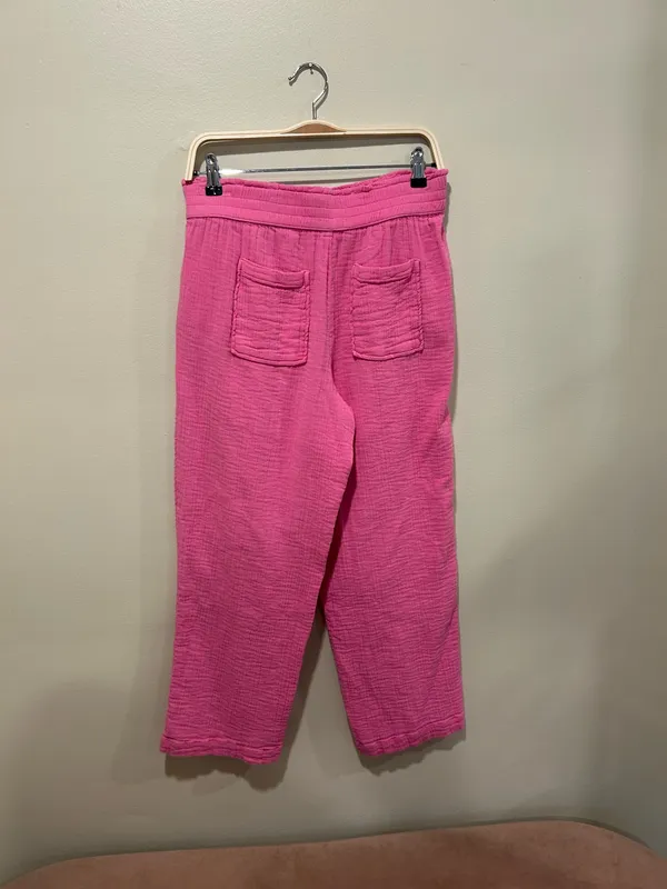 The Loft Pink cotton pants - Image 5
