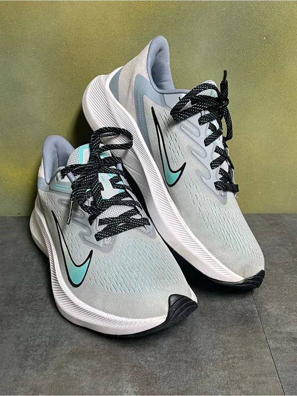 Nike Zoom Winflo 7 Women's Running Shoes Sky Grey/Teal/White Size 7.5 - Image 15