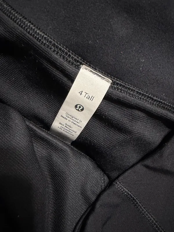Black Lululemon Speed Up Shorts 4" - Image 2