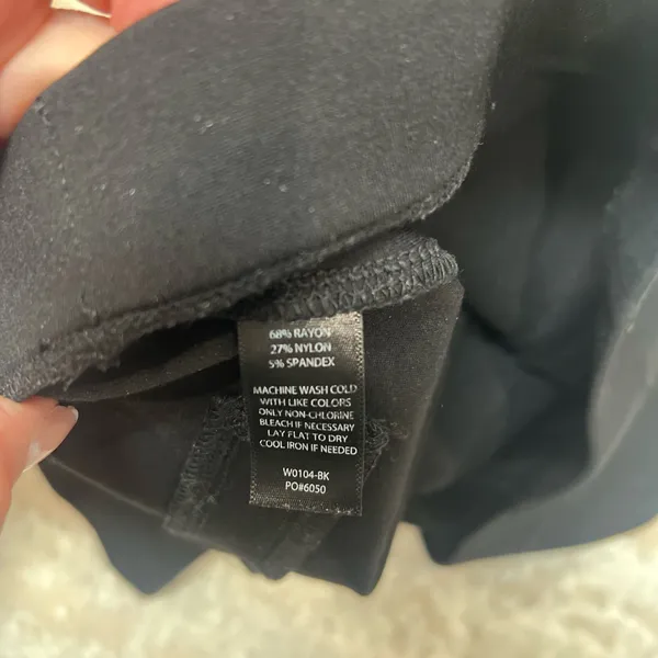 Betabrand Black Flare Women's Pants - Image 8