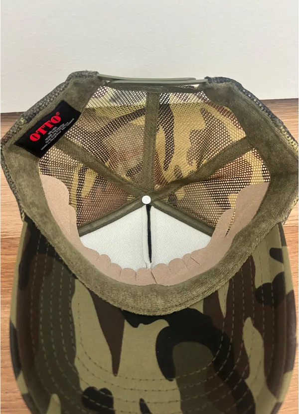 BOOT BARN CAMO PRINT LOGO BALL CAP Green - Image 3