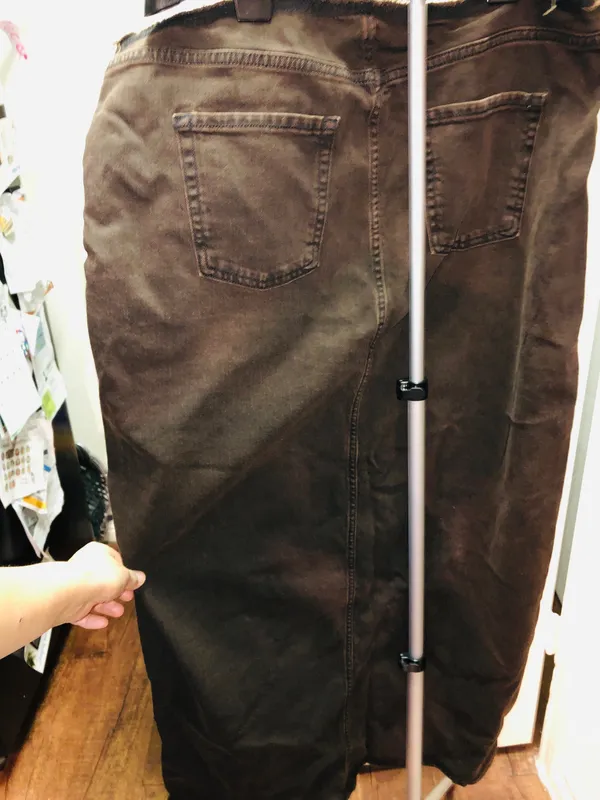 Jean skirt Brown Size 16 - Image 5
