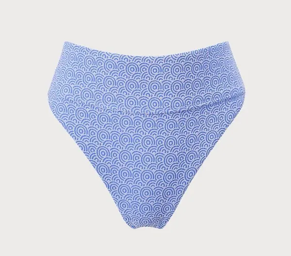 Berlook Blue Jacquard Underwire Bikini Top and bottom 06 - Image 10