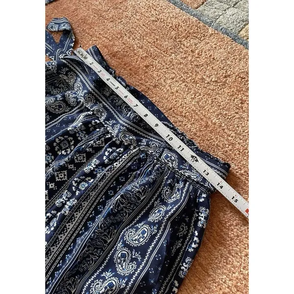 New Look FLORAL PRINT - Trousers - Wide Leg High Rise 2 Pockets Women’s L - Image 5