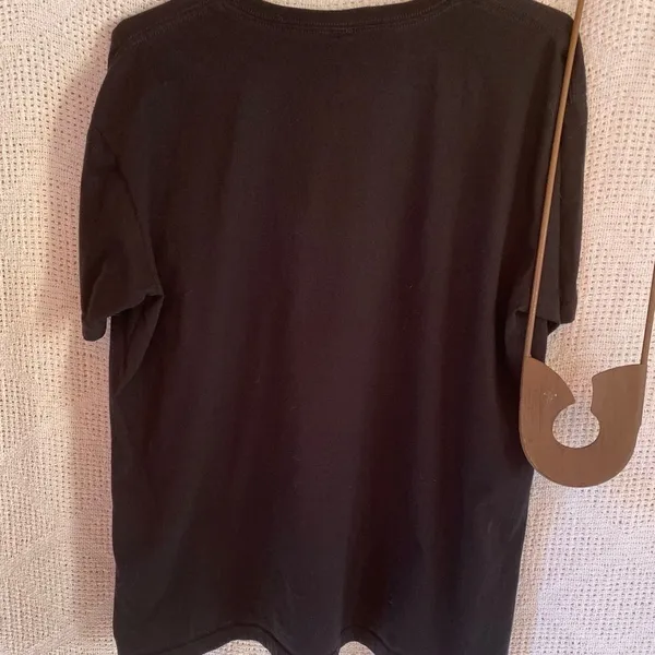 Anvil "Maui" Cotton T-Shirt Black‎ XL - Image 6