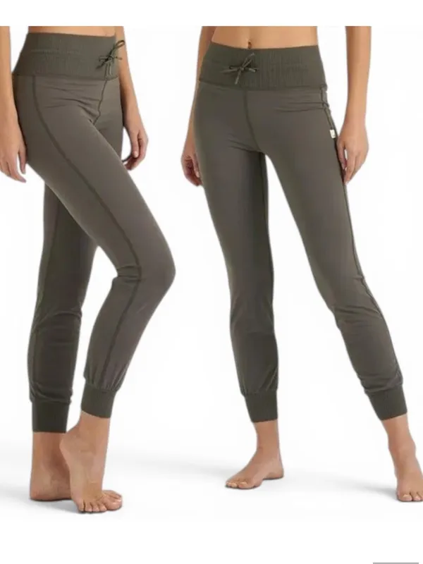 Vuori Womens Daily Jogger Oregano Green VW418 Slim Fit Athleisure Yoga Size M - Image 2