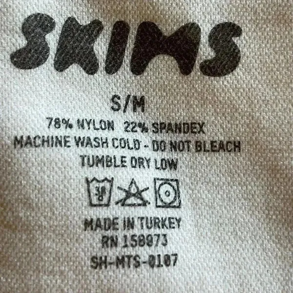 Nwt Skims Seamless Sculpt Mid Thigh Short Clay Sz S/M #1466 - Image 7