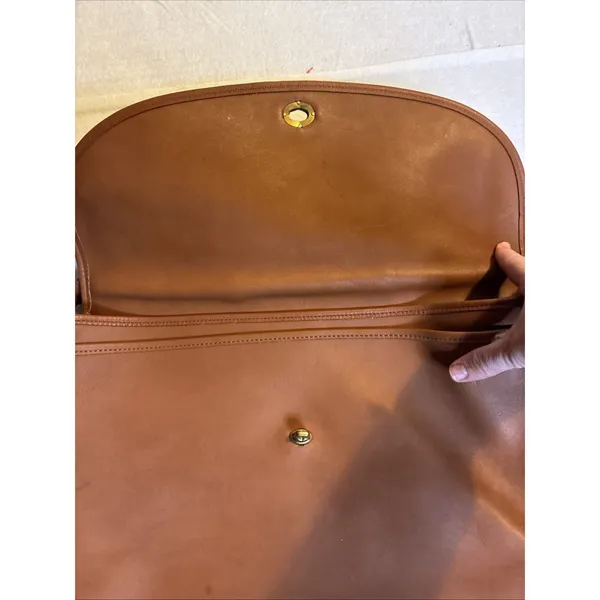 Coach Lexington Briefcase Laptop Bag Tan #M4C-5265 Vintage 1992 - Image 7