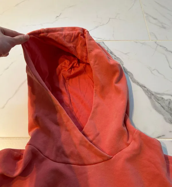 JoyLab Cropped Orange/Pink Hoodie - Image 5