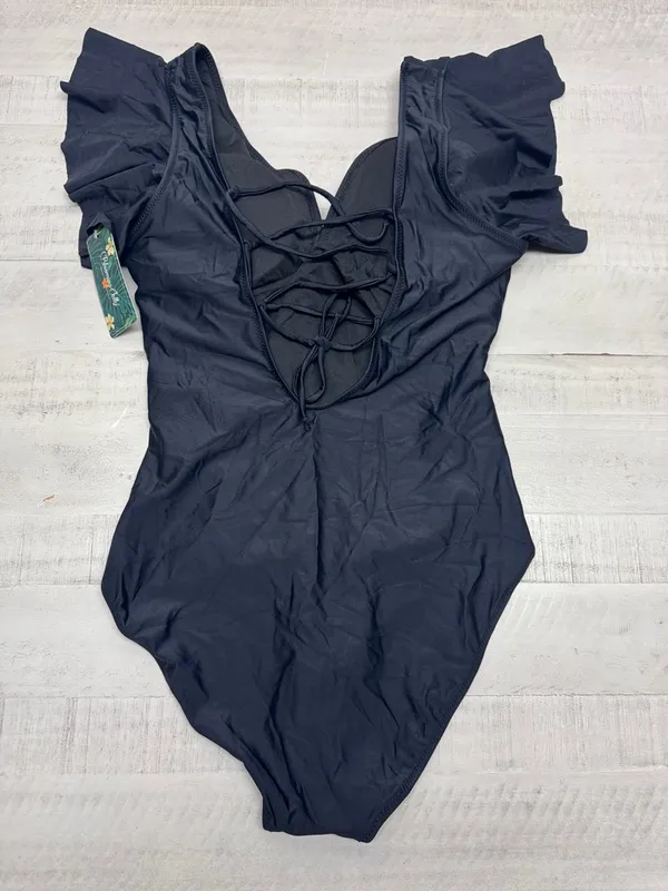 Blooming Jelly Tummy Control V Neck swimsuit Slimming Lace-up Ruffle Swimwear - Image 9