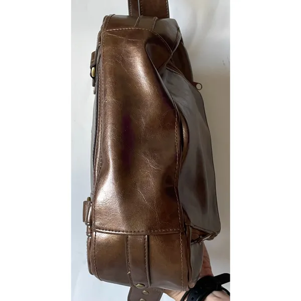 Rosetti Shoulder Bag Bronze 12"x 8" - Image 7