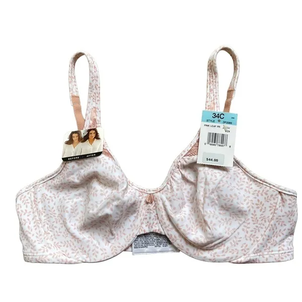 Bali Passion For Comfort Full-Figure Minimizer Bra Women’s Size 34C - Image 6