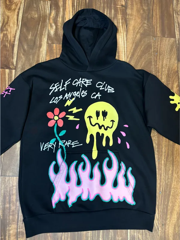 Pacsun Self Care Club Hoodie - Image 2