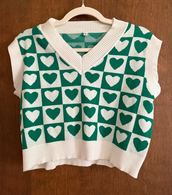 Sweater vest Green - Image 2
