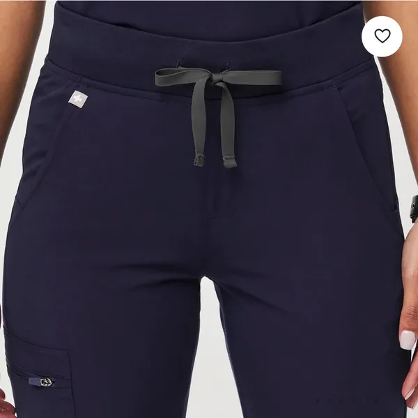 FIGS Scrub Pants Zamora Jogger Navy Medium - Image 3