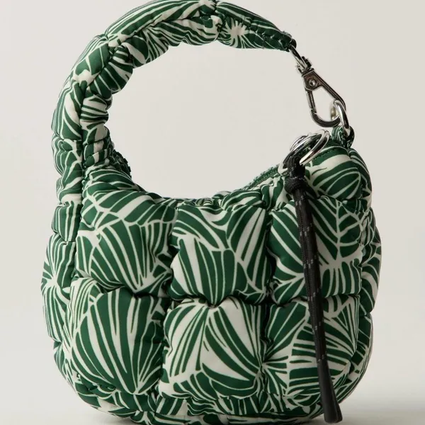 Free People Quilted Micro Pouch #1044 - Image 2
