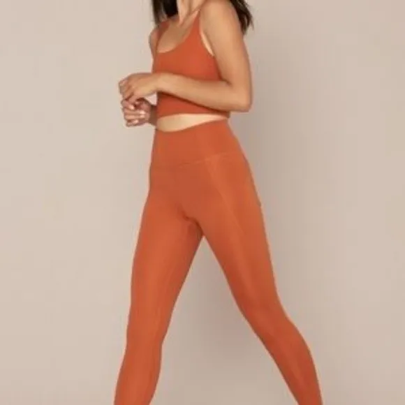 Girlfriend Collective Orange Set - Image 11