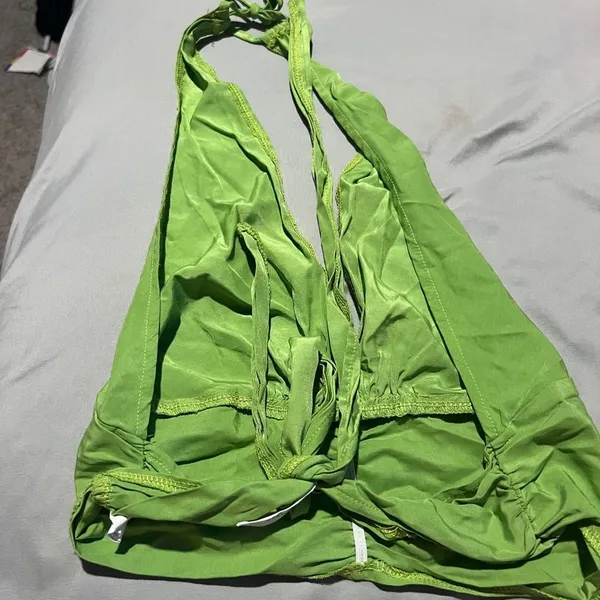 Peppermayo Betty Halter‎ top in lime green size 4 - Image 6