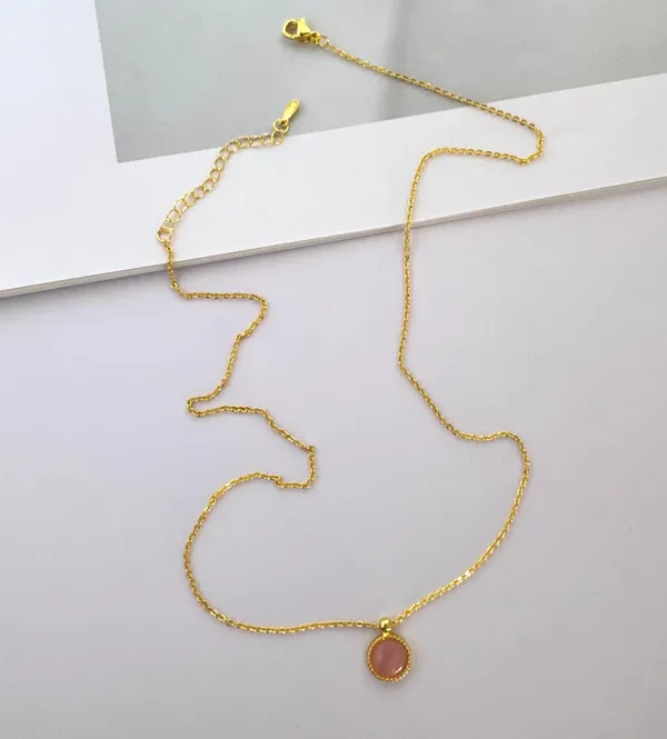 Simple style Adjustable Pendant Necklace for Women - Image 4