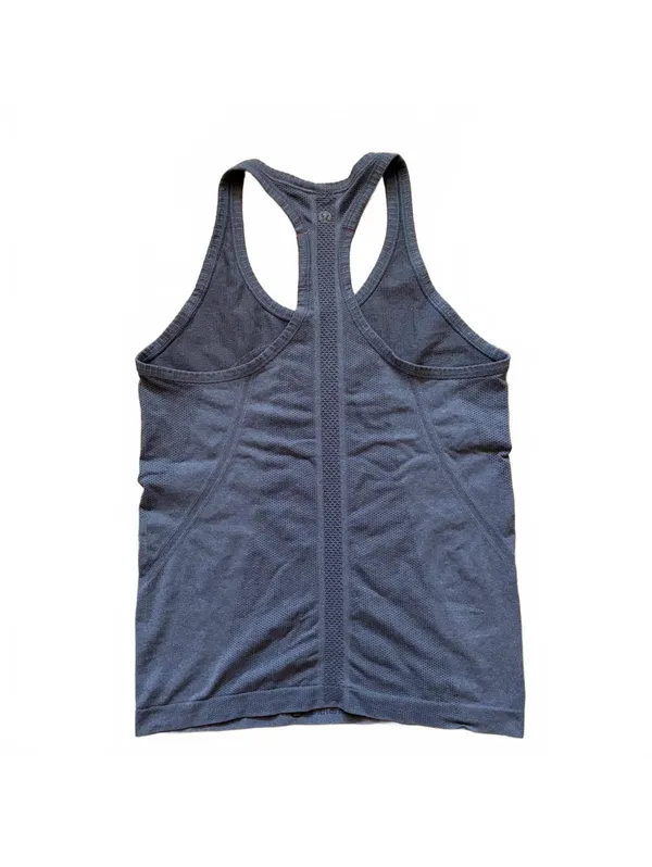 Lululemon Swiftly Tech Racerback Tank Top Heathered Gray Women's Size 4 - Image 5
