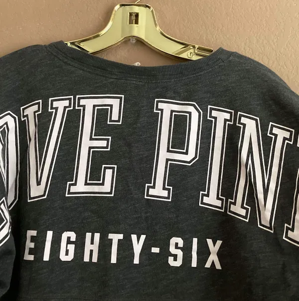 Victoria’s Secret Pink Size Crew Shirt L - Image 3