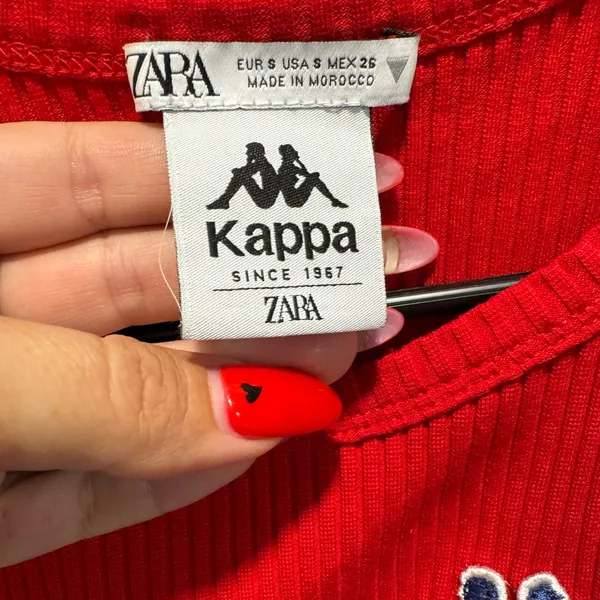 Zara X Kappa top - Image 5