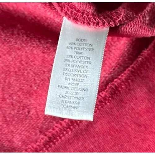 Christopher &‎ Banks Women's Red Snowman Sweatshirt Size Large - Image 4
