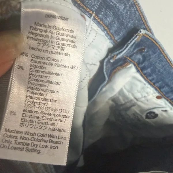 Madewell The Perfect Vintage Jean Women’s Blue Crop Ripped Size 31 - Image 6
