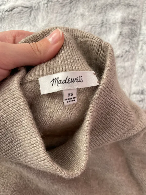 Madewell mock turtleneck sweater - Image 2