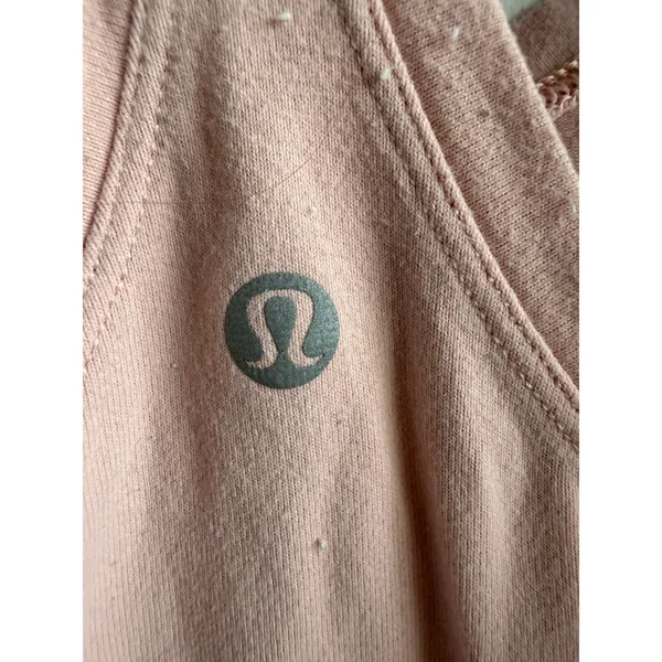 Lululemon Pink Racerback Tank Top Scoop Neck Athletic Activewear 3864 - Image 4