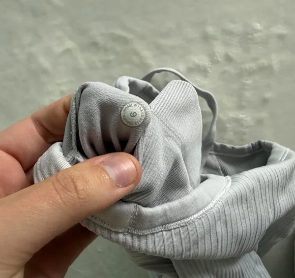 Lululemon Gray racerback tank top - Image 4