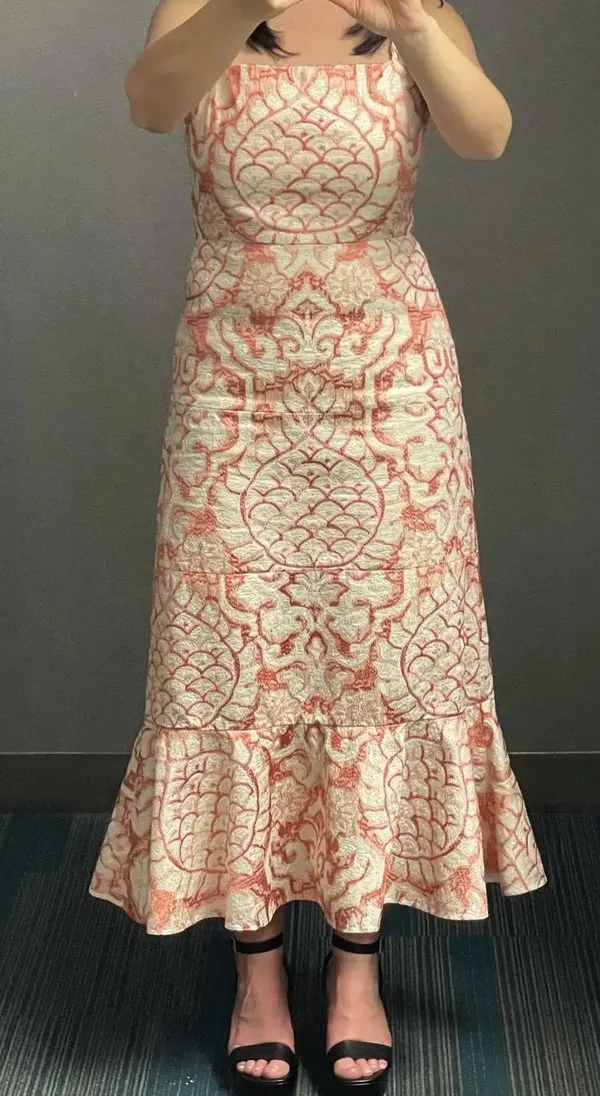 Alexis Pink Nolana Midi Dress - Image 11