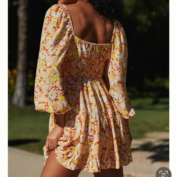 Anthropologie Long Sleeve Mini Dress - Image 4