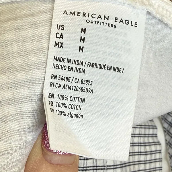 American Eagle Baby Doll Mini Dress Medium NWT - Image 8